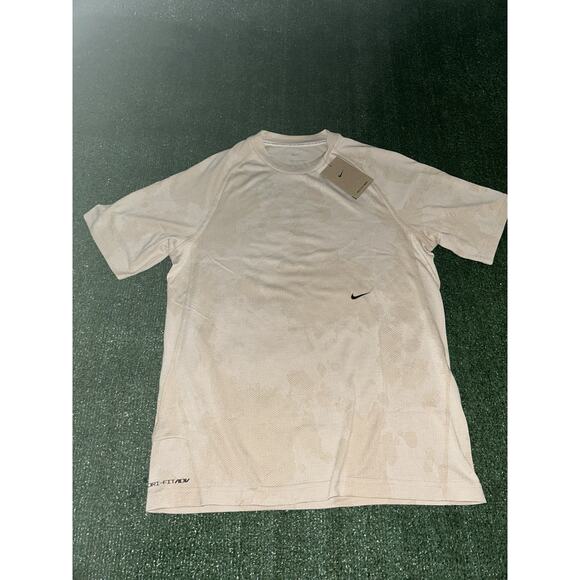Nike ADV A.P.S. Engineered Top Shirt Fitness DX6954-126 Tan $80 Men's Size Small - Picture 1 of 8